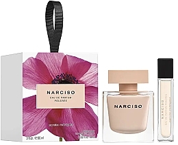 Духи, Парфюмерия, косметика Narciso Rodriguez Narciso Poudree - Набор (edp/90ml + edp/mini/10ml) 