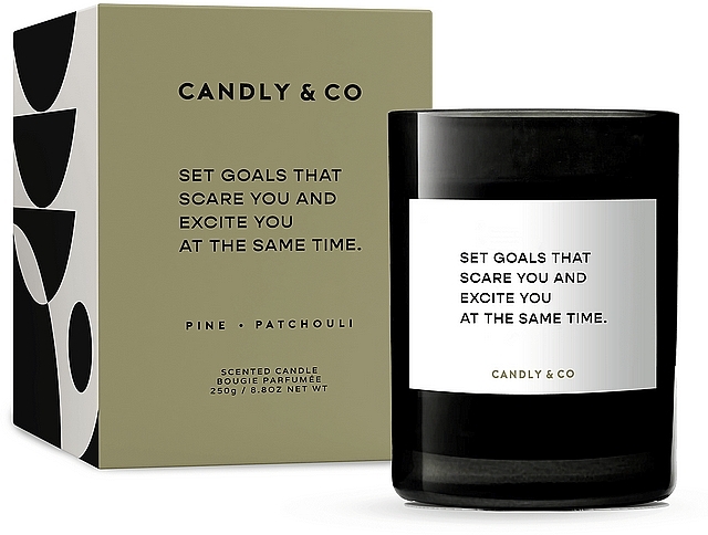 Ароматична свічка - Candly & Co No.4 Set Goals That Scare You — фото N1