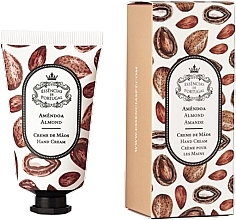 Парфумерія, косметика Крем для рук "Мигдаль" - Essencias De Portugal Natura Hand Cream Almond