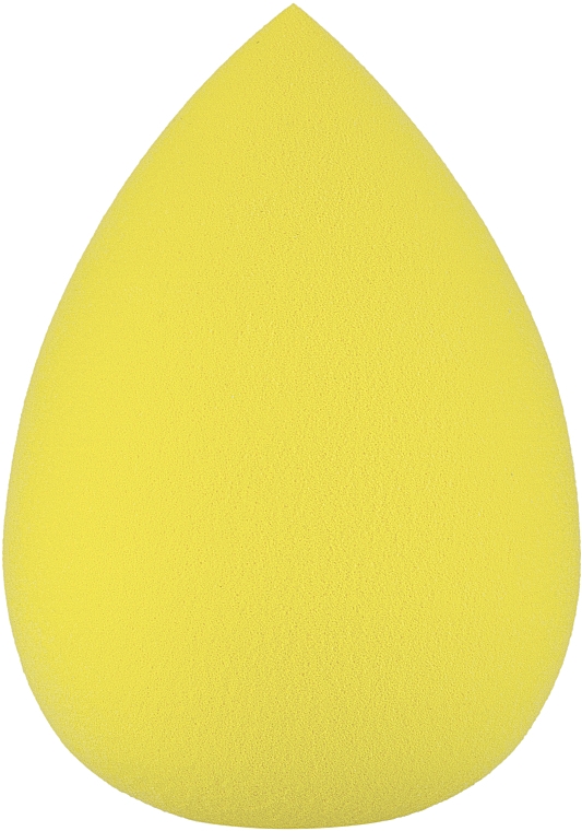 Спонж для макіяжу "Beauty Blender" краплеподібний PF-13, жовтий - Puffic Fashion — фото N1