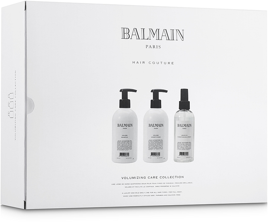Набор по уходу для придания объема волосам - Balmain Paris Hair Couture Volume Care Set (shm/300ml + cond/300ml + spray/200ml)  — фото N7