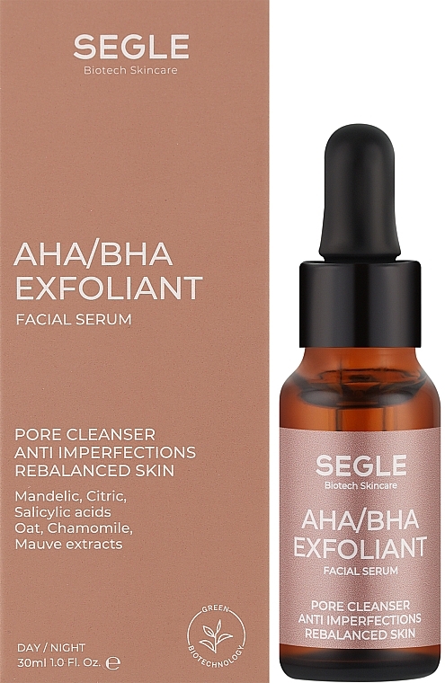 Пилинг-сыворотка для лица - Segle Cleansing and Exfoliation AHA/BHA Facial Serum — фото N3