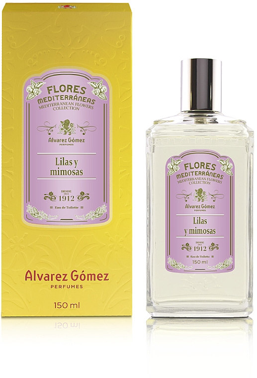 Alvarez Gomez Flores Mediterraneas Lilas y Mimosas - Туалетная вода — фото N1