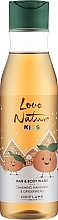 Дитячий гель для миття волосся й тіла з ароматом мандарина та пряників - Oriflame Love Nature Kids — фото N1