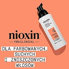 Средство для ухода за кожей головы и окрашенными волосами - Nioxin Pro Clinical System 4 Scalp + Hair Thickening Treatment — фото N2