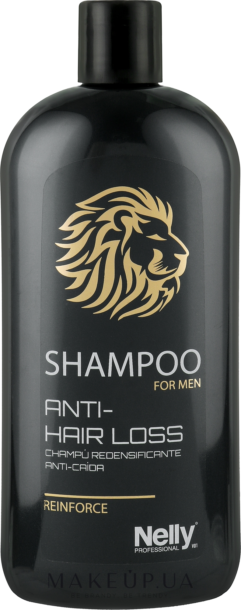 Шампунь от выпадения волос "Anti Hair Loss" - Nelly Professional Men Shampoo — фото 400ml