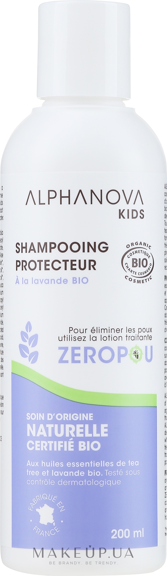 Шампунь для волос от вшей для детей - Alphanova Kids Shampoo — фото 200ml