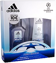 Парфумерія, косметика Adidas UEFA Champions League Arena Edition - Набір (edt/50ml + sh/gel/250ml)