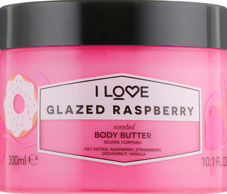 Масло для тела "Глазированная малина" - I Love Glazed Raspberry Body Butter 