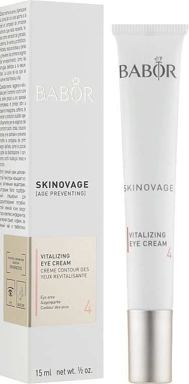 Крем для повік "Досконалість шкіри" - Babor Skinovage Vitalizing Eye Cream — фото N2