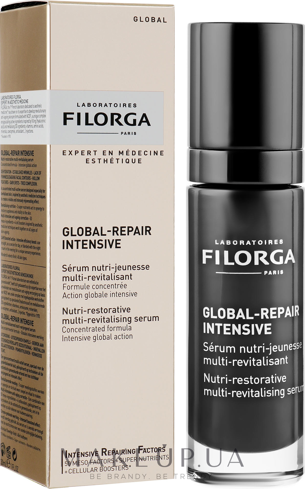 Интенсивная омолаживающая сыворотка для лица - Filorga Global-Repair Intensive Serum — фото 30ml
