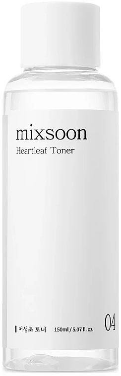 Заспокійливий тонер для обличчя - Mixsoon Heartleaf Toner — фото N1