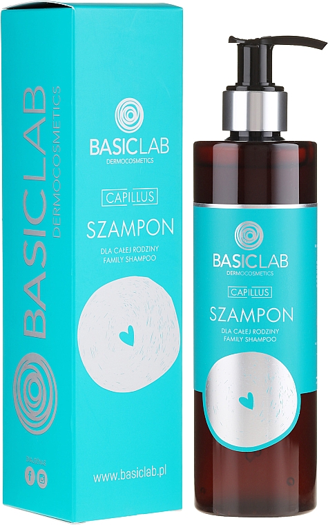 Шампунь для всей семьи - BasicLab Dermocosmetics Capillus Familly Shampoo — фото N3