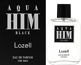 Духи, Парфюмерия, косметика Lazell Aqua Him Black - Парфюмированная вода 
