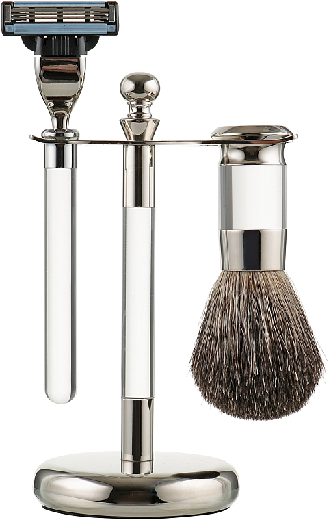 Набір для гоління, 1308-7 - Rainer Dittmar (shaving/brush/1pcs + razor/1pcs + stand + box) — фото N1