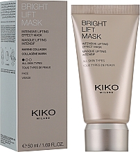 Інтенсивна маска з ефектом ліфтингу - Kiko Milano Bright Lift Mask — фото N2