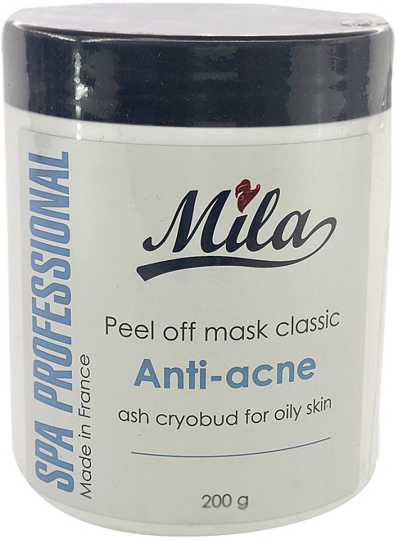 Маска альгинатная классическая порошковая "Анти-акне, почки ясеня" - Mila Anti-Acne Peel Off Mask Ash Cryobud — фото N4