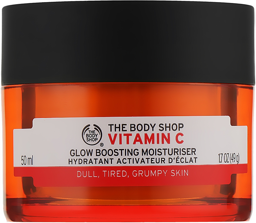 Денний зволожувальний крем "Вітамін С" - The Body Shop Vitamin C Glow Boosting Moisturiser — фото N1