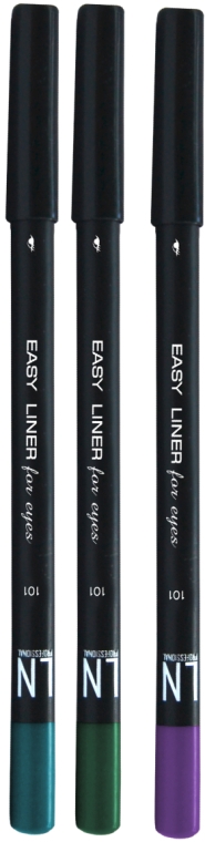 Карандаш для глаз - LN Professional Easy Liner Eye Pencil — фото N3