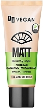 Духи, Парфюмерия, косметика Матирующая тональная основа - AA Vegan Matt Foundation