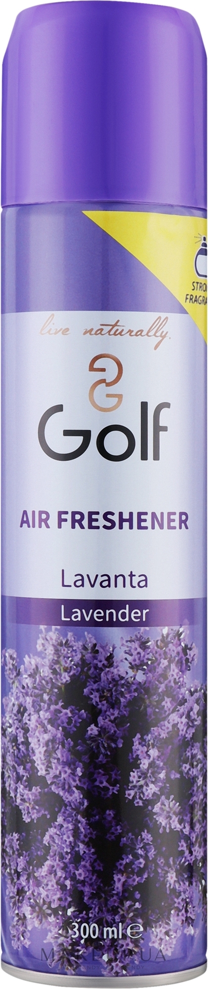 Освежитель воздуха "Лаванда" - Golf Air Freshener — фото 300ml