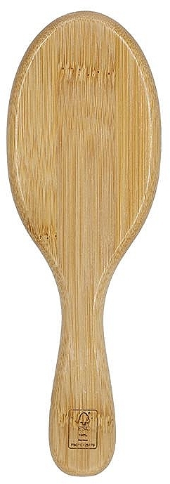 Расческа для волос бамбуковая, маленькая - Beter Bamboo Small Cushion Brush — фото N4