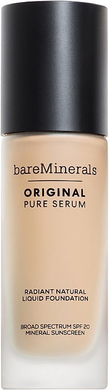 Тональна основа - BareMinerals Original Pure Serum Radiant Nautral Liquid Foundation — фото N1