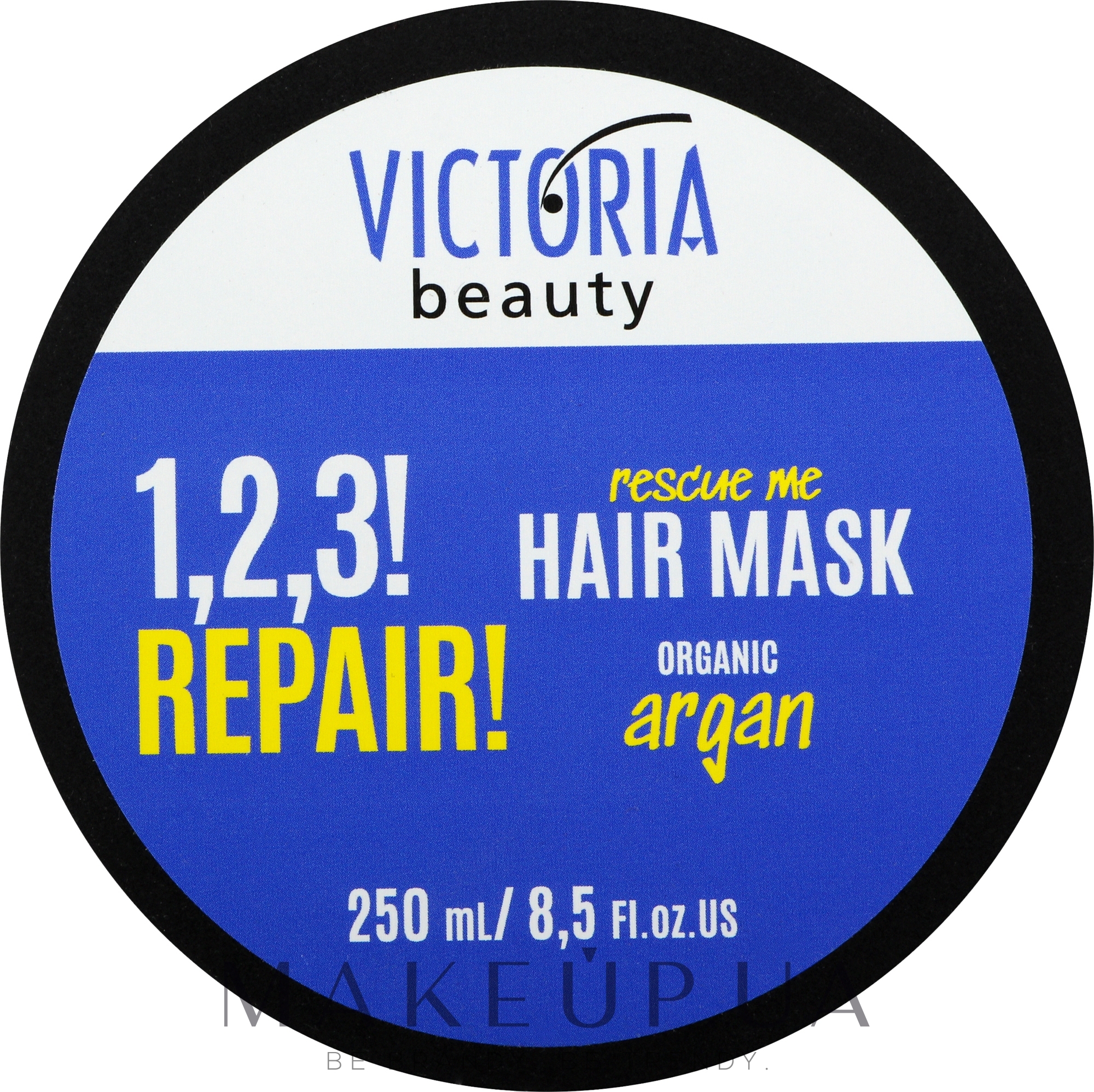 Маска для поврежденных волос - Victoria Beauty 1,2,3! Repair! Hair Mask — фото 250ml