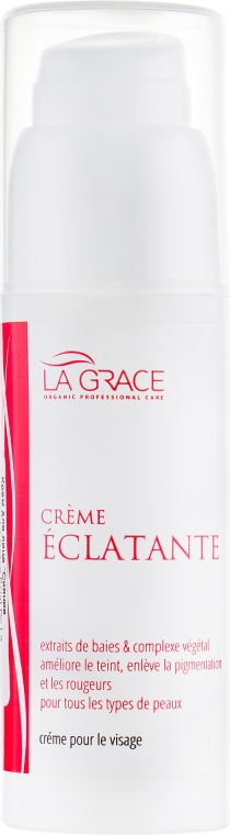 Крем для лица "Сияние кожи" - La Grace Eclat De La Peau Creme Eclatante