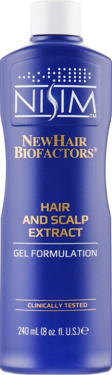 Екстракт-гель для волосся і шкіри голови - Nisim NewHair Biofactors Hair Scalp Extract AnaGain — фото N1