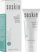 Матирующий гель-крем для лица - Soskin Mattifying Gel-Cream — фото N3