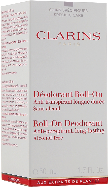 Шариковый дезодорант - Clarins Gentle Care Roll-On Deodorant — фото N2