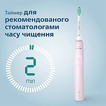 Электрическая звуковая зубная щетка - Philips 3100 series HX3671/11  — фото N7