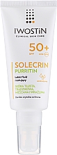 Легкий матирующий флюид SPF 50+ для жирной кожи - Iwostin Solecrin Purritin Light Matting Fluid — фото N1