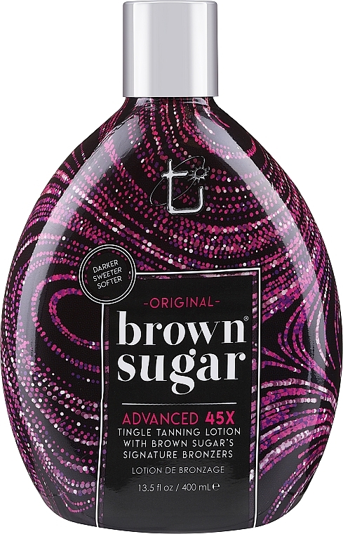 Крем для загара в солярии со средними бронзантами и разогревающим эффектом - Brown Sugar Original Brown Sugar 45X — фото N1