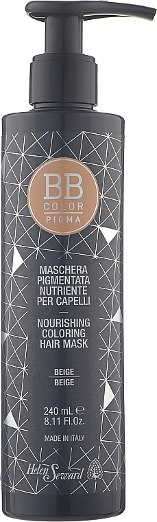 УЦІНКА Маска живильна для надання блиску - Helen Seward BB Color Pigma Nourishing Coloring Hair Mask * — фото N1