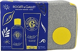 Духи, Парфюмерия, косметика Roger & Gallet Cologne Twist - Набор (edc/100ml + sh/gel/200ml + bag/1pc)