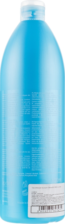 Окислительная эмульсия 6% - Lecher Professional Geneza Hydrogen Peroxide Cream — фото N4