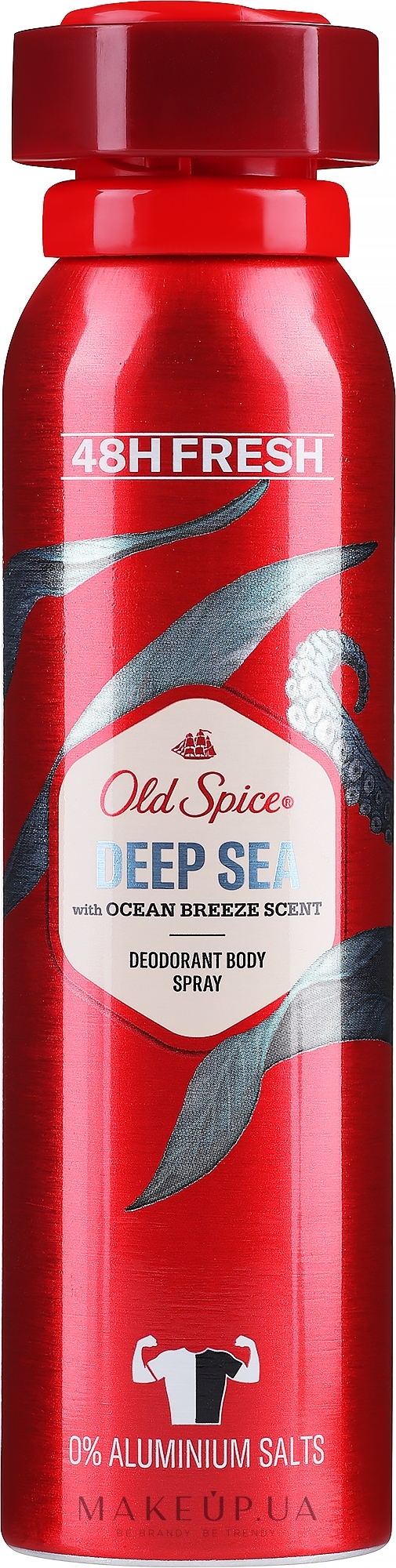 Аэрозольный дезодорант-спрей для тела - Old Spice Deep Sea Deodorant Body Spray — фото 150ml
