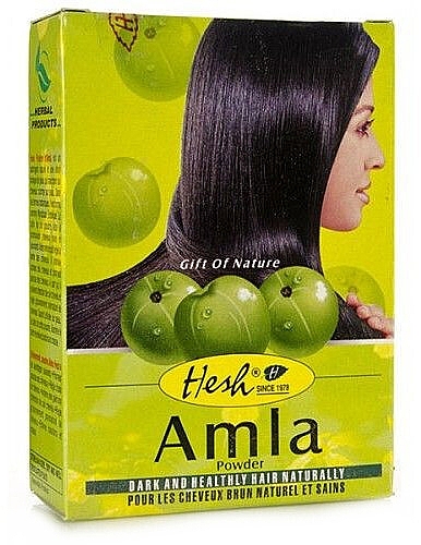 Порошок для волос "Амла" - Hesh Amla Powder — фото N1