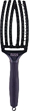 Щітка для волосся - Olivia Garden FingerBrush Care Ionic Boar & Nylon Violet Amethyst — фото N1