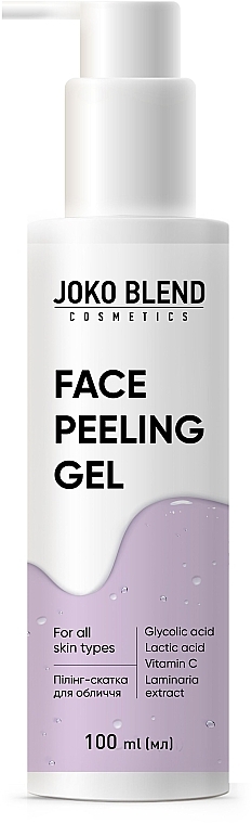 Пілінг-скатка для обличчя з aha-кислотами та вітаміном С - Joko Blend