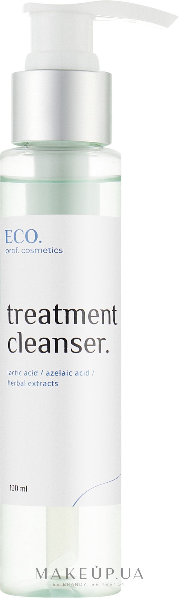 Гель для умывания жирной, проблемной и комбинированной кожи - Eco.prof.cosmetics Treatment Cleanser — фото 100ml