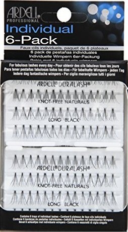 Набор пучковых ресниц 56 пучков - Ardell Individual Lashes Long Black 6-Pack — фото N1