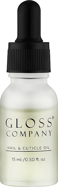 Масло для ногтей и кутикулы - Gloss Company Floral Green Apple Nail & Cuticle Oil — фото N1