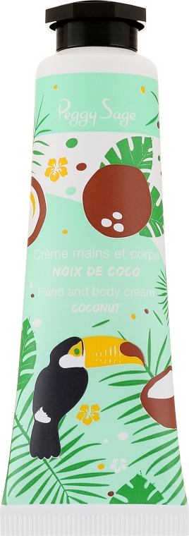 Крем для рук і тіла "Кокос" - Peggy Sage Coconut Hand And Body Cream — фото N1