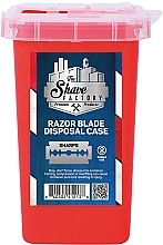 Парфумерія, косметика Контейнер для зберігання використаних лез - The Shave Factory Razor Blade Disposal Case