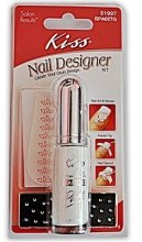 Духи, Парфюмерия, косметика Набор для нейл-арта с белой краской - Kiss Nail Design Kit White