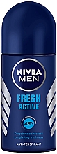Парфумерія, косметика Дезодорант кульковий антиперспірант - NIVEA MEN Fresh Active Antiperspirant Deodorant Roll-on