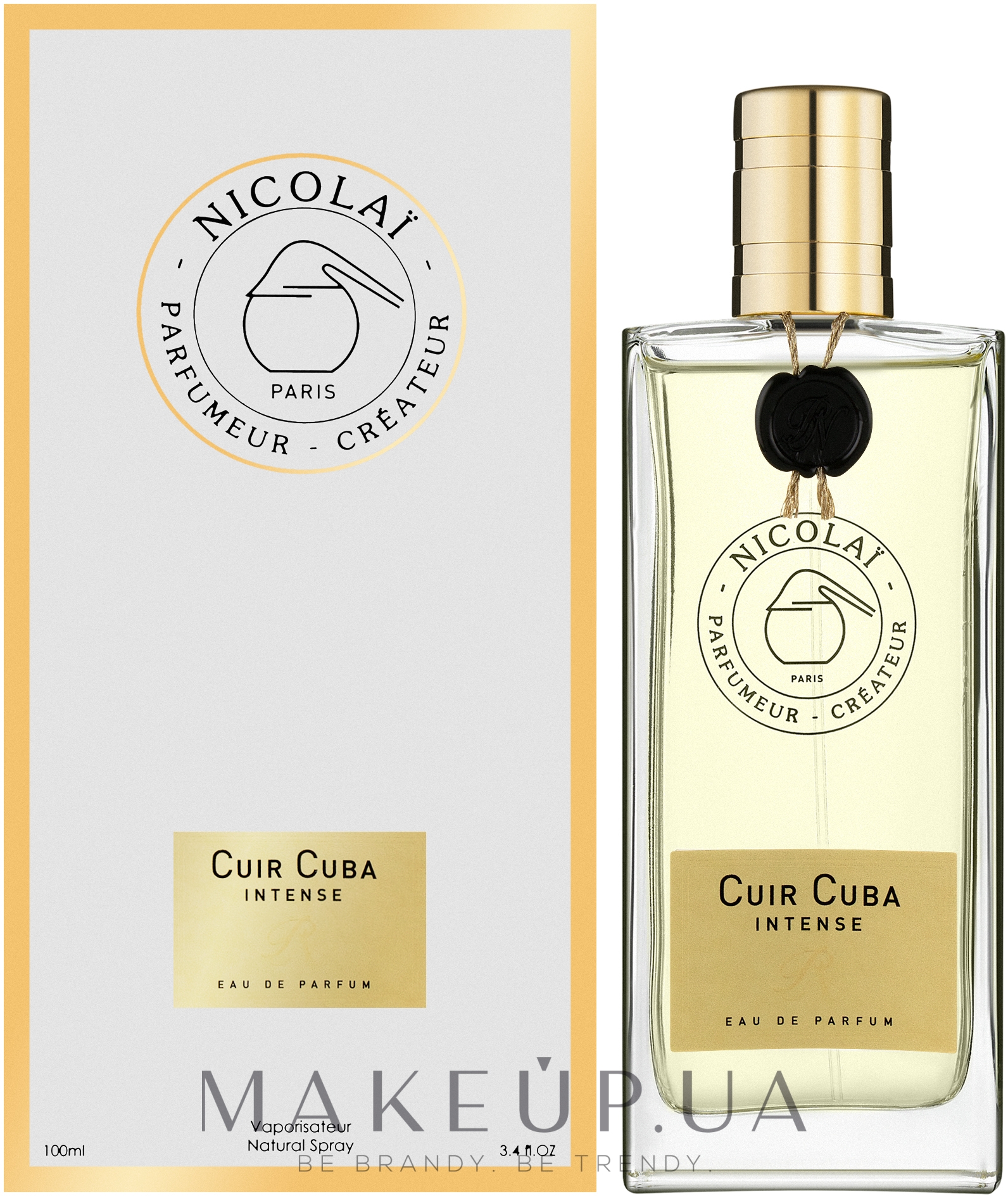 Nicolai Parfumeur Createur Cuir Cuba Intense - Парфумована вода  — фото 100ml